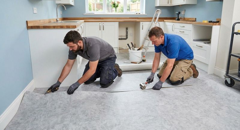 Sheet Linoleum Installation in Florence, KY