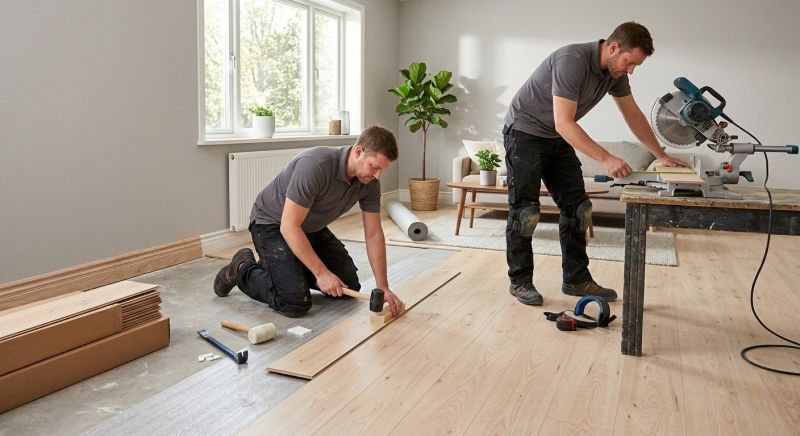 Laminate Floor Installation in Latonia, KY
