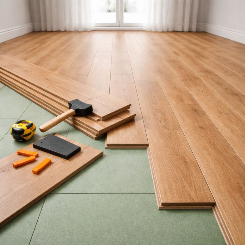 Laminate Floor Installation in Sparta, KY