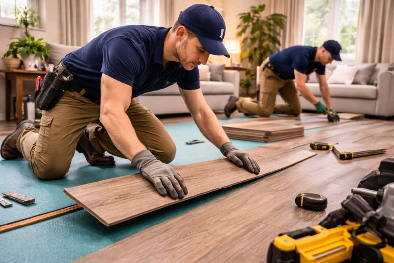 Laminate Floor Replacement in Ft Mitchell, KY