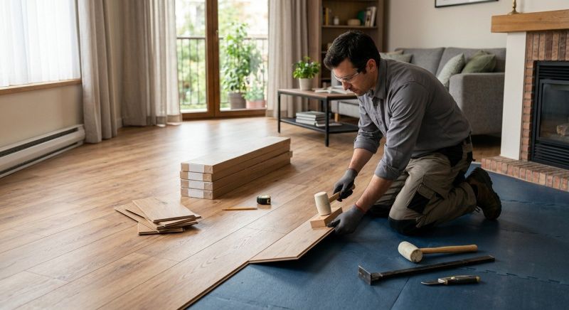 Laminate Floor Replacement in Ft Mitchell, KY