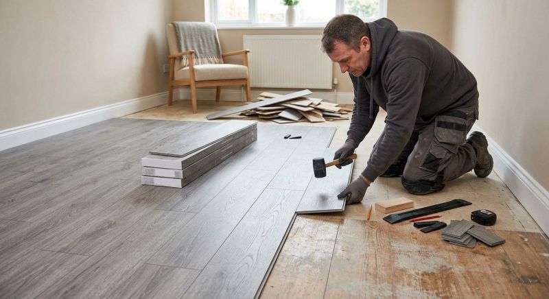 Laminate Floor Replacement in Rising Sun, IN