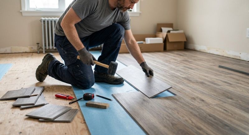 Linoleum Floor Installation in Harrison, OH