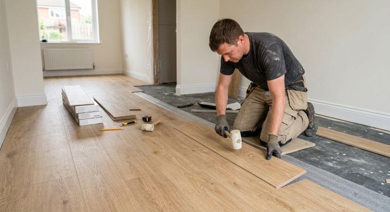 Linoleum Floor Installation in Harrison, OH