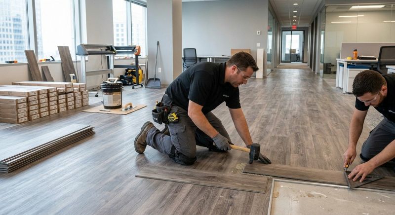 Linoleum Floor Installation in Rising Sun, IN