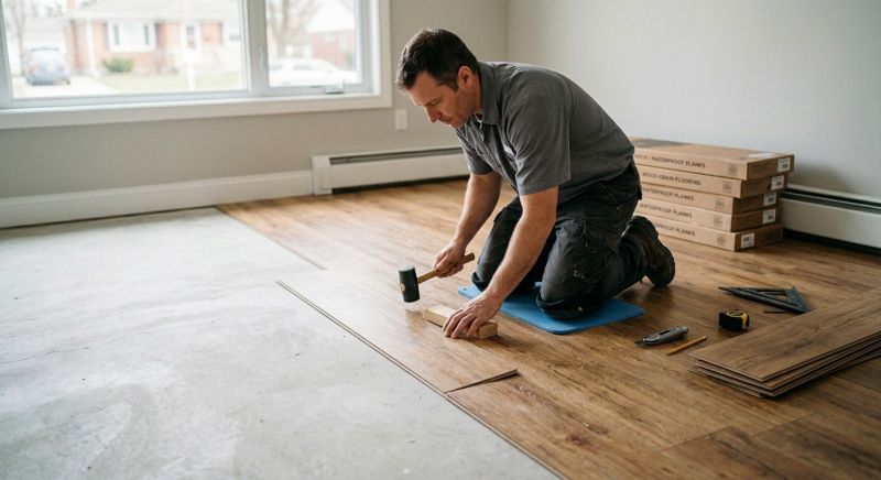 Linoleum Flooring Replacement in Union, KY
