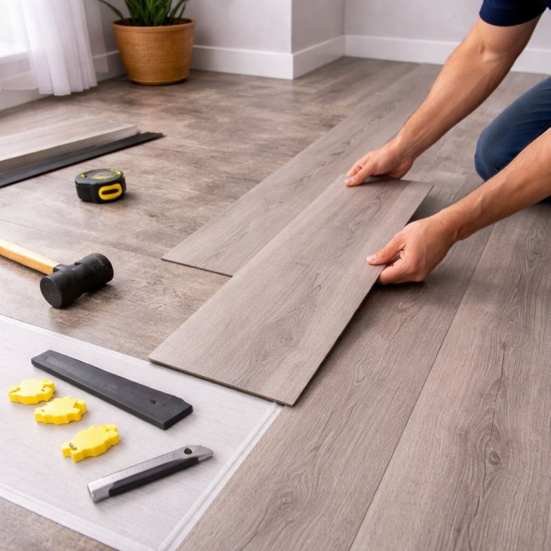 Luxury Vinyl Tile Installation in Harrison, OH