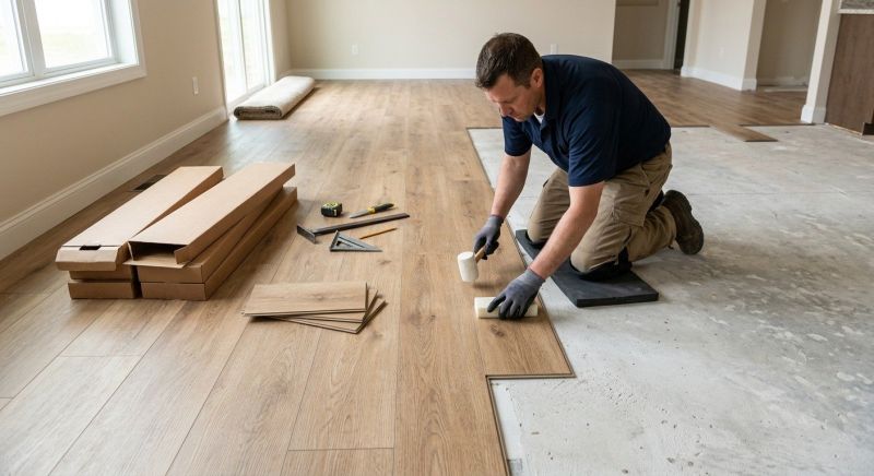 Luxury Vinyl Tile Installation in Harrison, OH