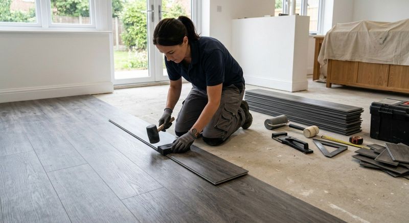 Luxury Vinyl Tile Installation in Newport, KY