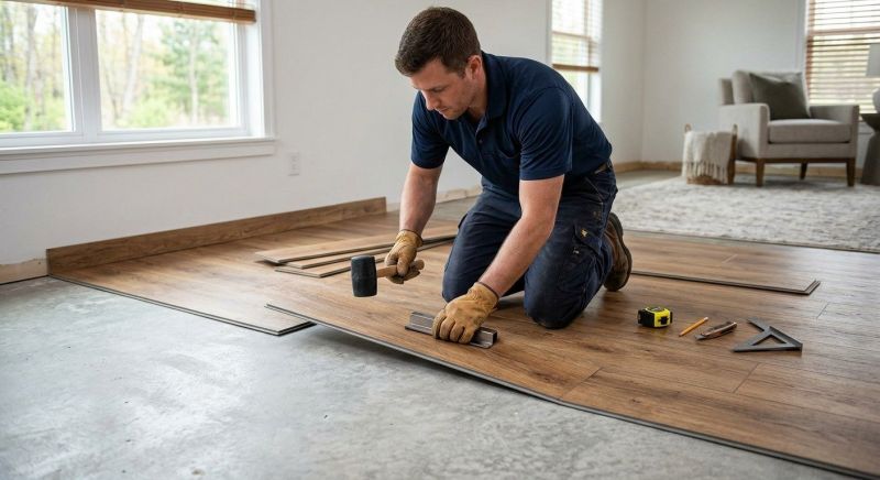 Luxury Vinyl Tile Installation in Newport, KY
