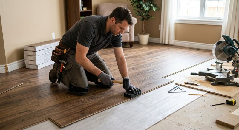 Plank Laminate Installation in Union, KY