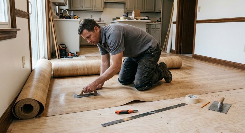 Sheet Vinyl Installation in California, KY