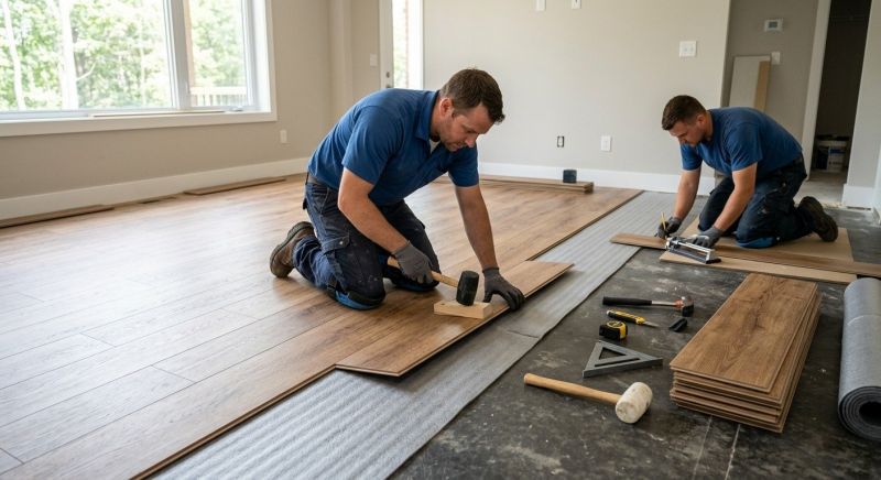 Vinyl Flooring Installation in California, KY