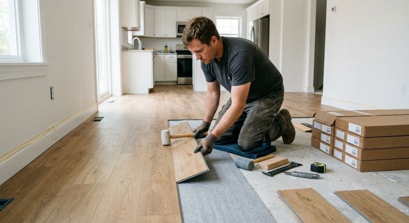 Vinyl Flooring Installation in Harrison, OH