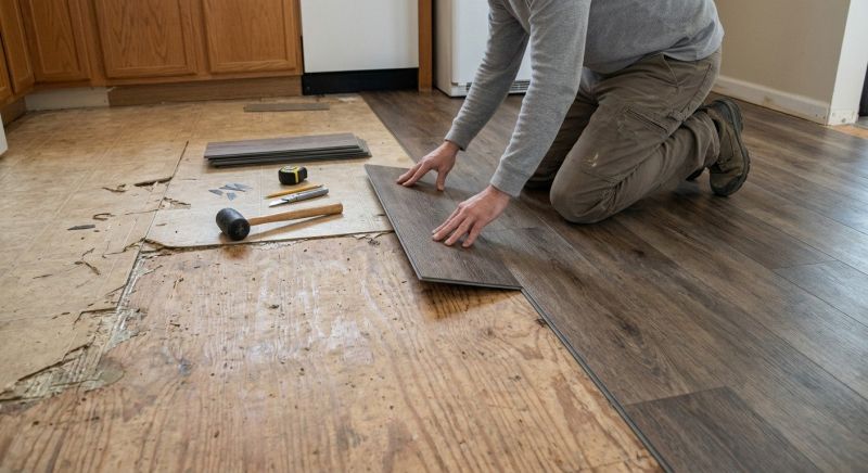 Vinyl Flooring Installation in Sparta, KY