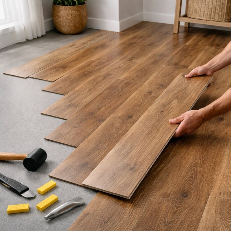 Vinyl Plank Floor Installation in Union, KY