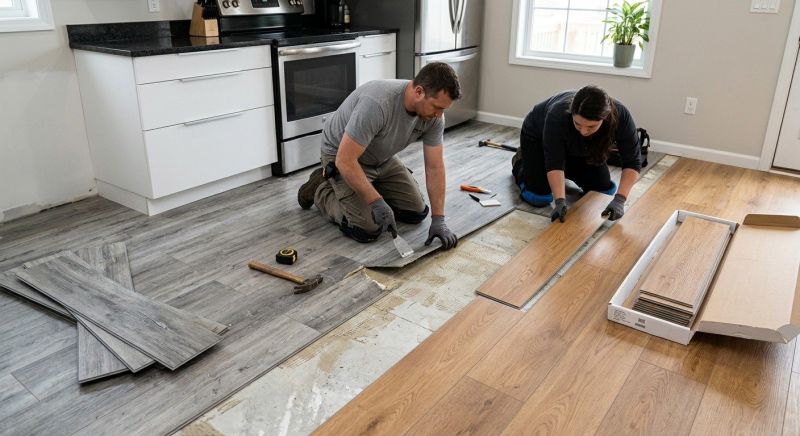Vinyl Tile Replacement in Union, KY